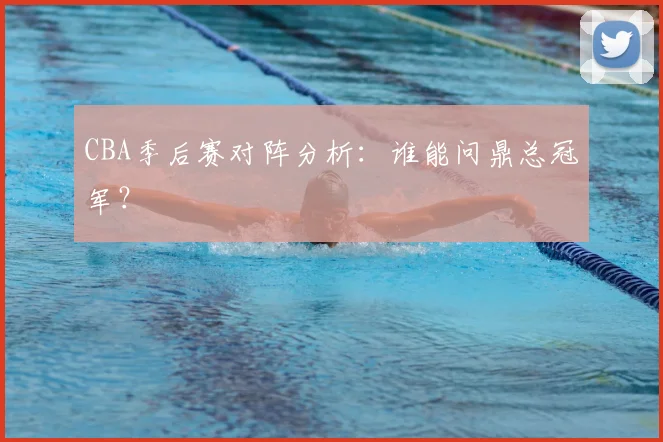 CBA季后赛对阵分析：谁能问鼎总冠军？