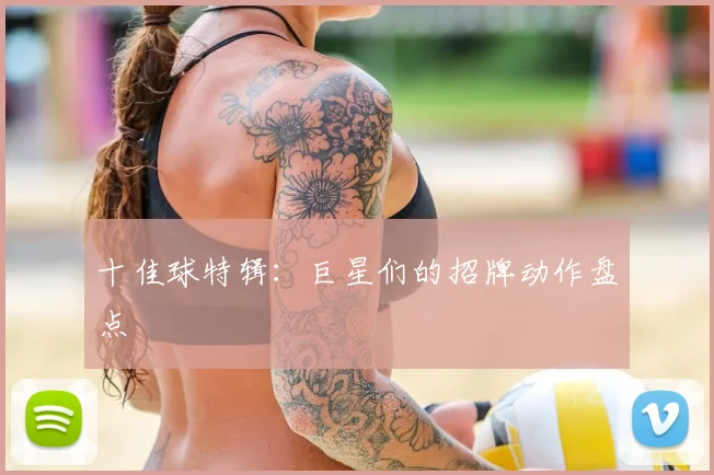 十佳球特辑:巨星们的招牌动作盘点